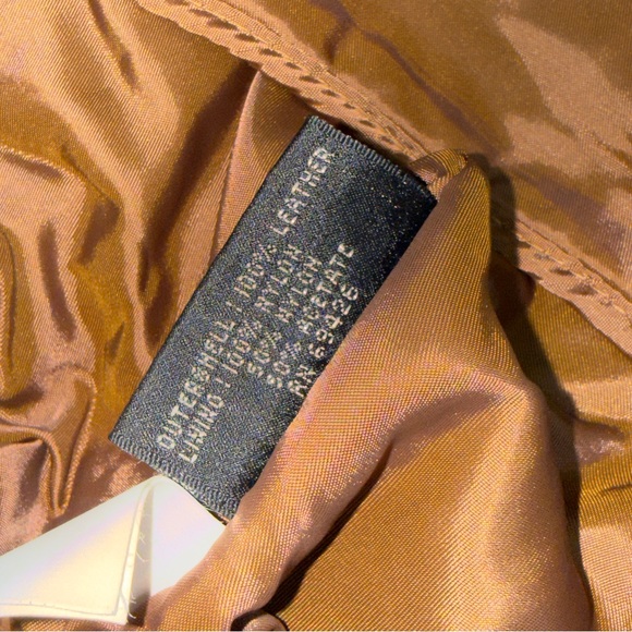 Vintage Wilson’s Brown leather bomber jacket men’s M THINSULATE Adventure Bound - Picture 7 of 9